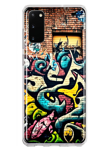 Samsung Galaxy S20 Urban Graffiti Wall Art Painting Hybrid Protective Phone Case Cover