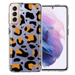 Samsung Galaxy S21 Classic Animal Wild Leopard Jaguar Print Double Layer Phone Case Cover