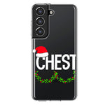 Samsung Galaxy S21 Plus Christmas Funny Ornaments Couples Chest Nuts Hybrid Protective Phone Case Cover
