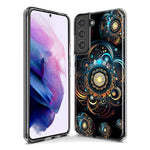 Samsung Galaxy S9 Plus Mandala Geometry Abstract Multiverse Pattern Hybrid Protective Phone Case Cover