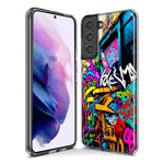 Samsung Galaxy S9 Urban Graffiti Street Art Painting Hybrid Protective Phone Case Cover