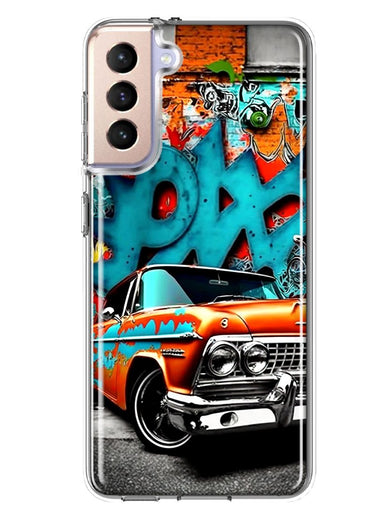 Samsung Galaxy S21 Plus Lowrider Painting Graffiti Art Hybrid Protective Phone Case Cover