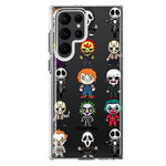 Samsung Galaxy S22 Ultra Cute Classic Halloween Spooky Cartoon Characters Hybrid Protective Phone Case Cover