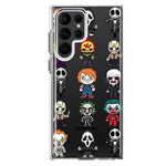 Samsung Galaxy S23 Ultra Cute Classic Halloween Spooky Cartoon Characters Hybrid Protective Phone Case Cover