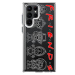 Samsung Galaxy S23 Ultra Cute Halloween Spooky Horror Scary Characters Friends Hybrid Protective Phone Case Cover