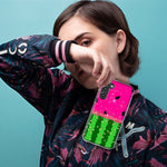 Samsung Galaxy Note 9 Summer Watermelon Sugar Vacation Tropical Fruit Pink Green Hybrid Protective Phone Case Cover