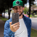 Motorola Moto G Power 2021 Black Clear Funny Text Quote Bussin Hybrid Protective Phone Case Cover