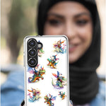 Motorola Moto G Stylus 5G 2021 Cute Fairy Cartoon Gnomes Dragons Monsters Hybrid Protective Phone Case Cover