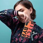 Motorola Moto G Stylus 5G 2022 Peach Orange Clear Funny Text Quote Bitch Bye Hybrid Protective Phone Case Cover