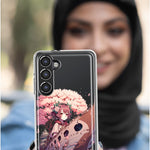 Samsung Galaxy J7 J737 Kawaii Manga Pink Cherry Blossom Japanese Girl Boat Hybrid Protective Phone Case Cover