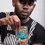 Samsung Galaxy J7 J737 Lowrider Painting Graffiti Art Hybrid Protective Phone Case Cover