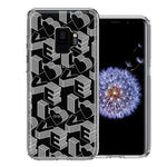 Samsung Galaxy S9 3D Love Letters Hearts Valentine's Day Double Layer Phone Case Cover