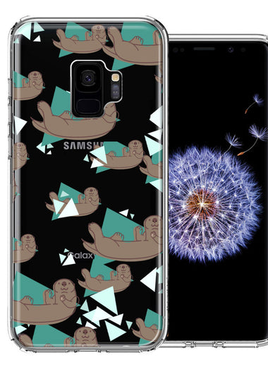 Samsung Galaxy S9 Cute Otter Design Double Layer Phone Case Cover