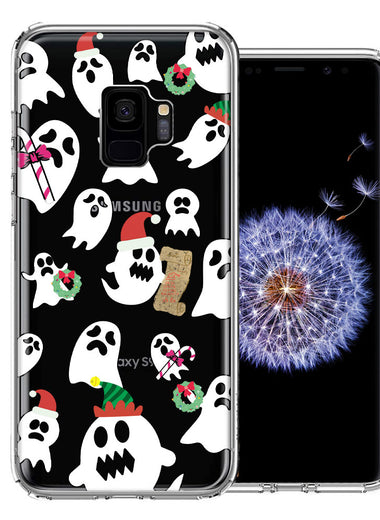 Samsung Galaxy S9 Halloween Christmas Ghost Design Double Layer Phone Case Cover
