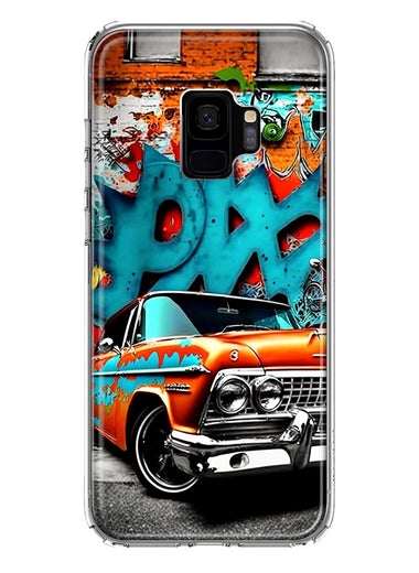 Samsung Galaxy S9 Lowrider Painting Graffiti Art Hybrid Protective Phone Case Cover
