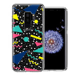 Samsung Galaxy S9 Plus 90's Swag Shapes Design Double Layer Phone Case Cover