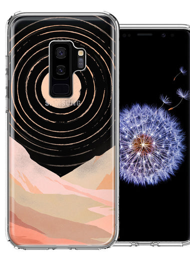 Samsung Galaxy S9 Plus Desert Mountains Design Double Layer Phone Case Cover