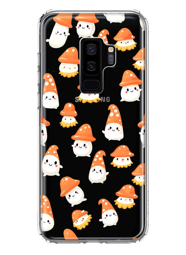 Samsung Galaxy S9 Plus Cute Cartoon Mushroom Ghost Characters Hybrid Protective Phone Case Cover