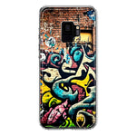 Samsung Galaxy S9 Urban Graffiti Wall Art Painting Hybrid Protective Phone Case Cover