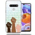 LG K51 BLM Equality Stand With You Double Layer Phone Case Cover