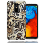 LG Stylo 4 Snake Abstract Design Double Layer Phone Case Cover