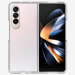 Samsung Galaxy Z Fold 4 Clear Shockproof Heavy Duty Double Layer Dual Hybrid Protective Phone Case Cover