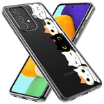 Mundaze - Case for Samsung Galaxy S22 Ultra Slim Shockproof Hard Shell Soft TPU Heavy Duty Protective Phone Cover - Cute Kittens Friends