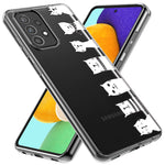 Mundaze - Case for Samsung Galaxy S24 Ultra Slim Shockproof Hard Shell Soft TPU Heavy Duty Protective Phone Cover - Cute Cats Drawing