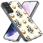 Mundaze - Case for Samsung Galaxy S24 Plus Slim Shockproof Hard Shell Soft TPU Heavy Duty Protective Phone Cover - Snakes and Moon