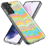 Mundaze - Case for Samsung Galaxy S22 Ultra Slim Shockproof Hard Shell Soft TPU Heavy Duty Protective Phone Cover - Groovy Citrus