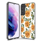 Mundaze - Case for Samsung Galaxy S23 Plus Slim Shockproof Hard Shell Soft TPU Heavy Duty Protective Phone Cover - Roses Flowers