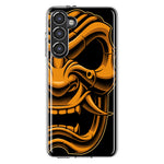 Mundaze - Case for Samsung Galaxy S23 Plus Slim Shockproof Hard Shell Soft TPU Heavy Duty Protective Phone Cover - Samurai Mask