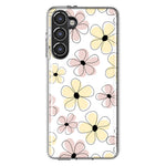 Mundaze - Case for Samsung Galaxy S23 Plus Slim Shockproof Hard Shell Soft TPU Heavy Duty Protective Phone Cover - Summer Vibe Daisy Flowers