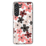 Mundaze - Case for Samsung Galaxy S23 Plus Slim Shockproof Hard Shell Soft TPU Heavy Duty Protective Phone Cover - Summber Vibe Cute Flowers