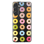 Mundaze - Case for Samsung Galaxy S23 Plus Slim Shockproof Hard Shell Soft TPU Heavy Duty Protective Phone Cover - Cute Donuts