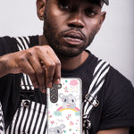 Mundaze - Case for Samsung Galaxy S22 Ultra Slim Shockproof Hard Shell Soft TPU Heavy Duty Protective Phone Cover - Cute Rainbow Koalas Flowers Butterflies