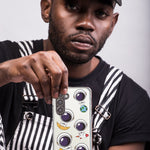 Mundaze - Case for Samsung Galaxy S22 Ultra Slim Shockproof Hard Shell Soft TPU Heavy Duty Protective Phone Cover - Cute Astronauts Moon Earth Rocket