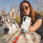 Mundaze - Case for Samsung Galaxy S22 Ultra Slim Shockproof Hard Shell Soft TPU Heavy Duty Protective Phone Cover - Cute Big Eyes Cat Friends