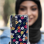 Mundaze - Case for Samsung Galaxy S23 Ultra Slim Shockproof Hard Shell Soft TPU Heavy Duty Protective Phone Cover - Cute Colorful Flowers