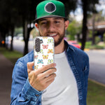 Mundaze - Case for Samsung Galaxy S22 Ultra Slim Shockproof Hard Shell Soft TPU Heavy Duty Protective Phone Cover - Colorful Butterflies