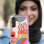 Mundaze - Case for Samsung Galaxy S23 Plus Slim Shockproof Hard Shell Soft TPU Heavy Duty Protective Phone Cover - Retro Pop Art