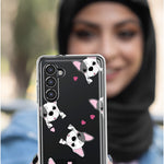 Mundaze - Case for Samsung Galaxy S24 Slim Shockproof Hard Shell Soft TPU Heavy Duty Protective Phone Cover - Cute Frenchie Bulldog Puppies