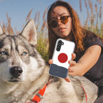 Mundaze - Case for Samsung Galaxy S22 Ultra Slim Shockproof Hard Shell Soft TPU Heavy Duty Protective Phone Cover - Japanese Wave Landscape