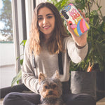 Mundaze - Case for Samsung Galaxy S22 Ultra Slim Shockproof Hard Shell Soft TPU Heavy Duty Protective Phone Cover - Retro Pop Art