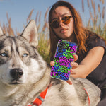 Mundaze - Case for Samsung Galaxy S22 Ultra Slim Shockproof Hard Shell Soft TPU Heavy Duty Protective Phone Cover - Graffiti Queen