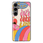 Mundaze - Case for Samsung Galaxy S24 Plus Slim Shockproof Hard Shell Soft TPU Heavy Duty Protective Phone Cover - Retro Pop Art