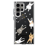 Mundaze - Case for Samsung Galaxy S23 Ultra Slim Shockproof Hard Shell Soft TPU Heavy Duty Protective Phone Cover - Cute Flying Cat Friends