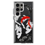 Mundaze - Case for Samsung Galaxy S22 Ultra Slim Shockproof Hard Shell Soft TPU Heavy Duty Protective Phone Cover - Cool Koi Fish Pawn