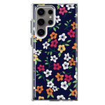 Mundaze - Case for Samsung Galaxy S22 Ultra Slim Shockproof Hard Shell Soft TPU Heavy Duty Protective Phone Cover - Cute Colorful Flowers