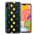 Samsung Galaxy A01 Medicinal Drip Design Double Layer Phone Case Cover